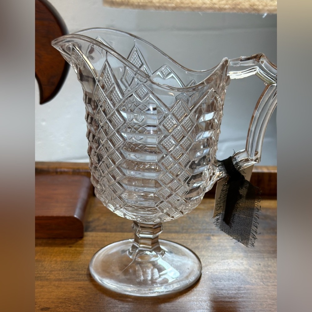 Antique creamer Pitcher Bryce Walker & Co